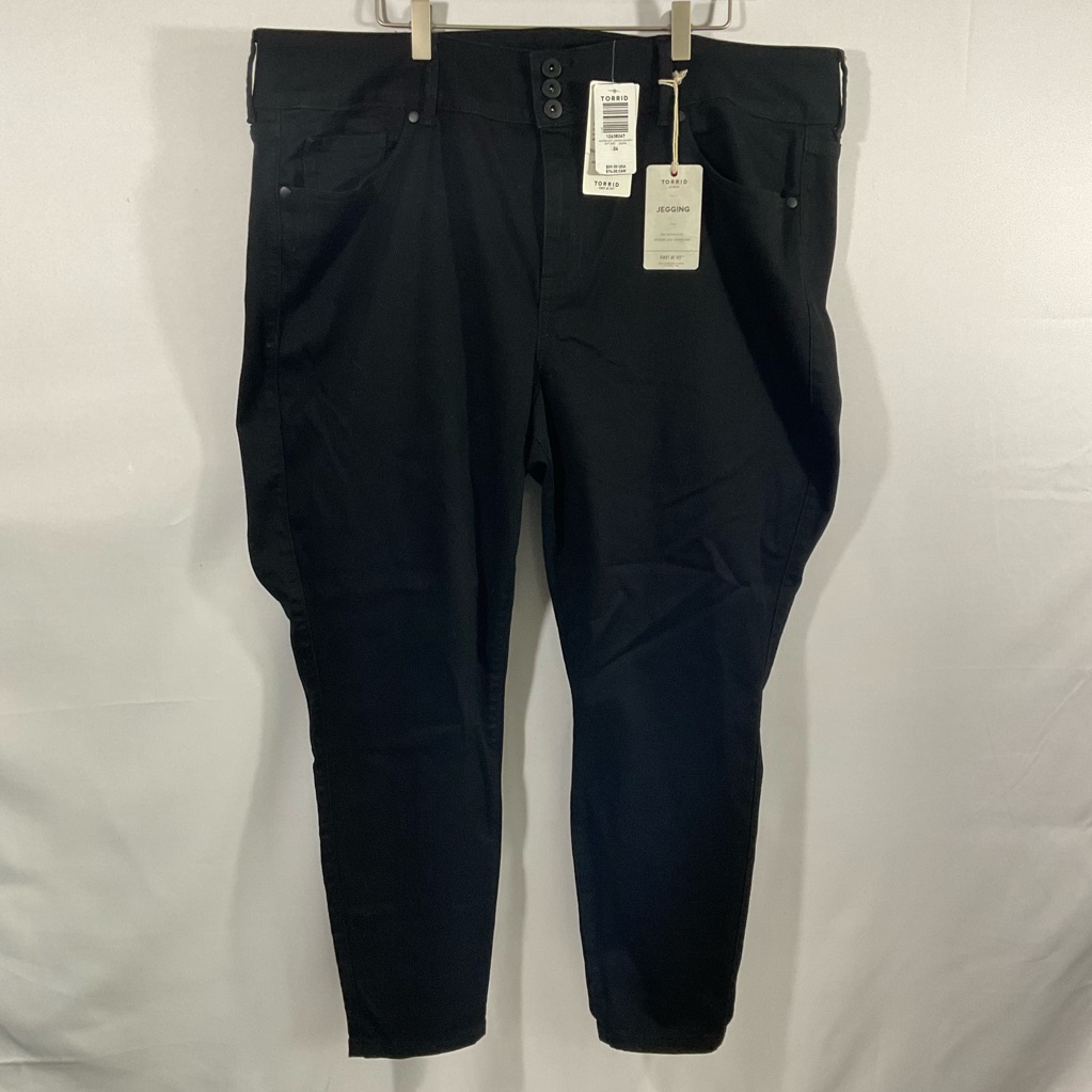 Torrid Denim Black Jegging 24s